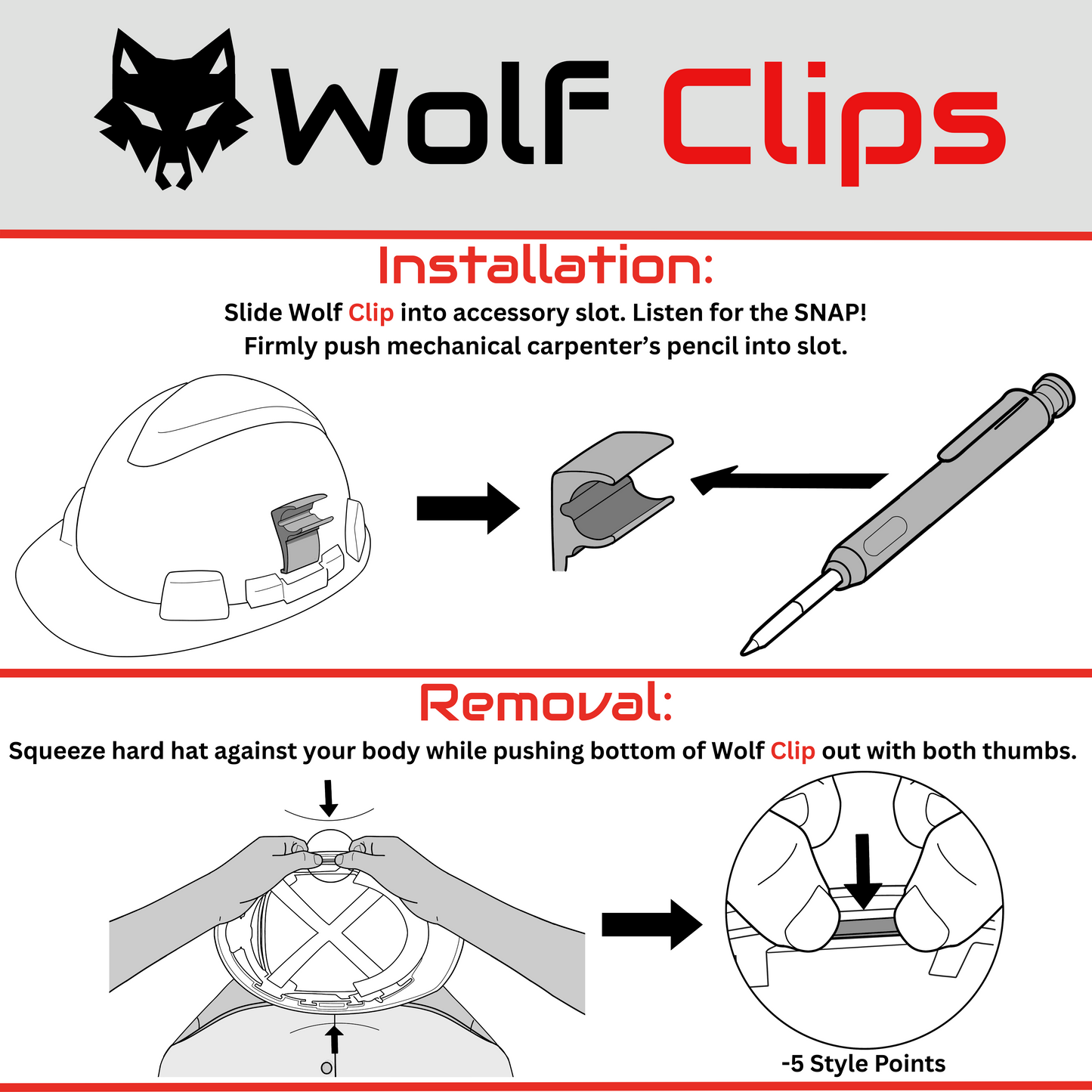 Mechanical Carpenter's Pencil Holder, Compatible with Pica-Dry, Pica Fine Dry, Nicpro, Thorvald, STAGEEK, Hiboom