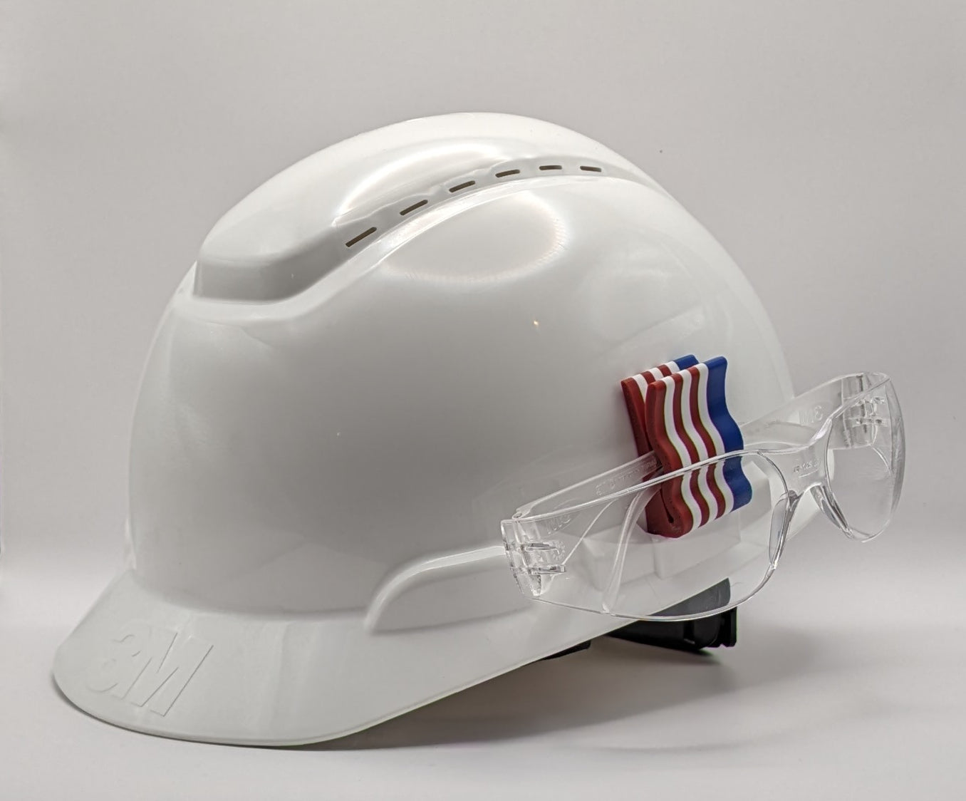 Hard Hat Clip Collection - Safety Glasses